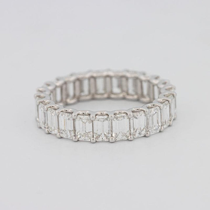 Full Emerald Eternity Band - ZIZOV DIAMONDS
