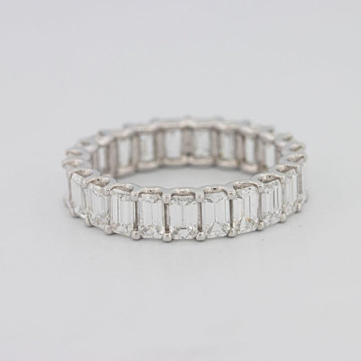 Full Emerald Eternity Band - ZIZOV DIAMONDS