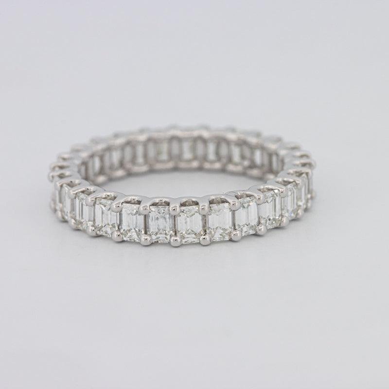 Full Emerald Eternity Band - ZIZOV DIAMONDS