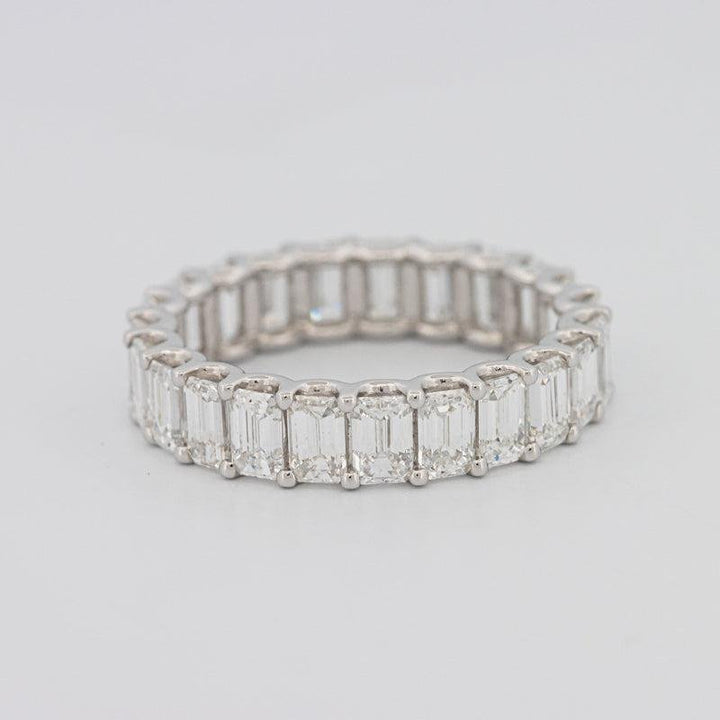 Full Emerald Eternity Band - ZIZOV DIAMONDS