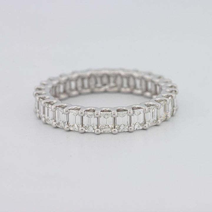 Full Emerald Eternity Band - ZIZOV DIAMONDS