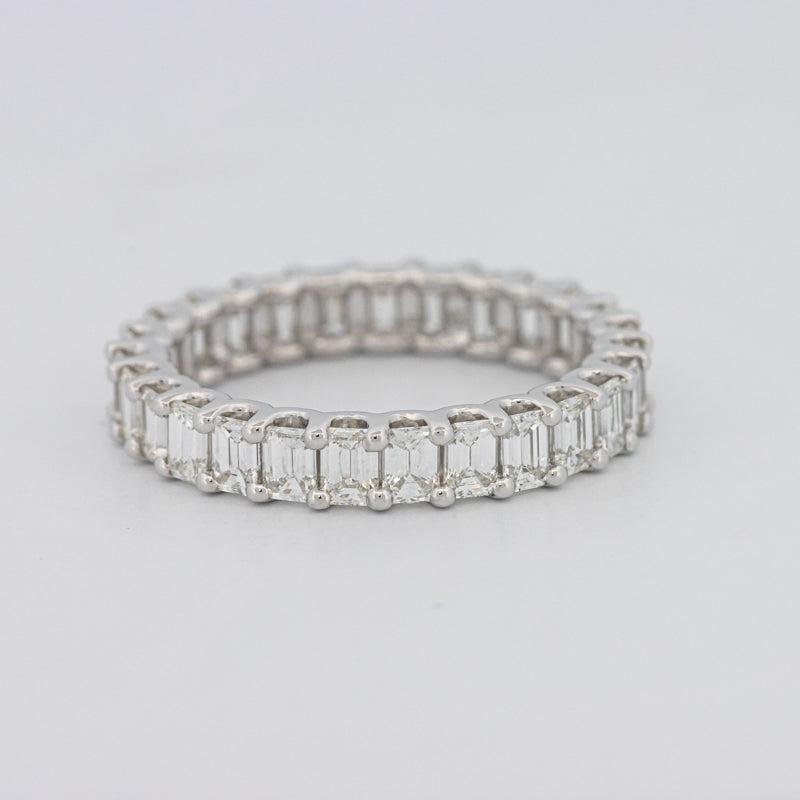 Full Emerald Eternity Band - ZIZOV DIAMONDS