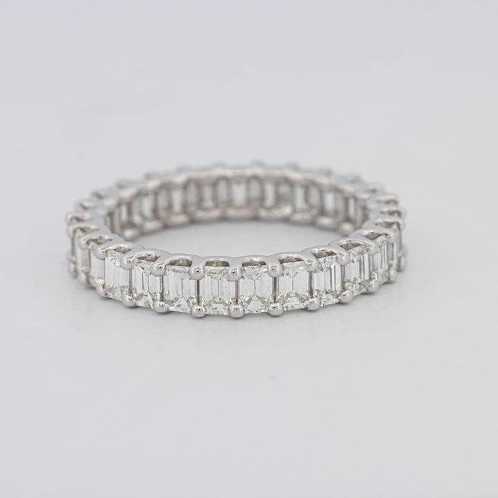 Full Emerald Eternity Band - ZIZOV DIAMONDS