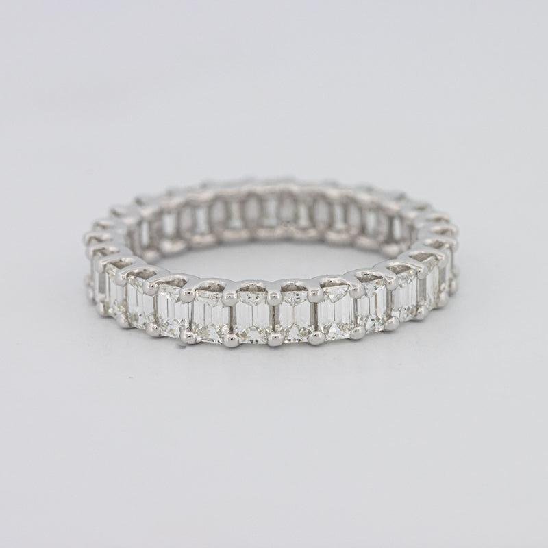 Full Emerald Eternity Band - ZIZOV DIAMONDS