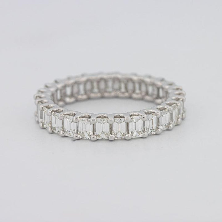 Full Emerald Eternity Band - ZIZOV DIAMONDS