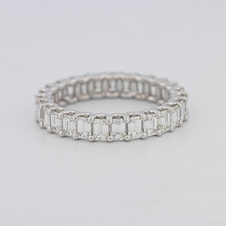 Full Emerald Eternity Band - ZIZOV DIAMONDS