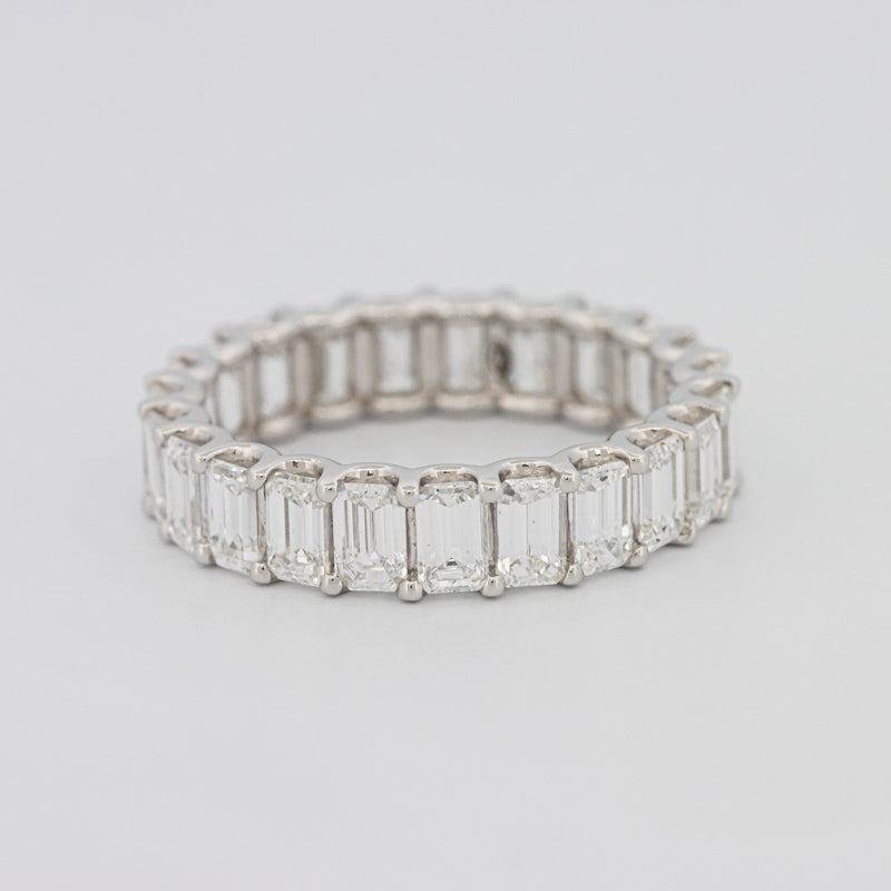 Full Emerald Eternity Band - ZIZOV DIAMONDS