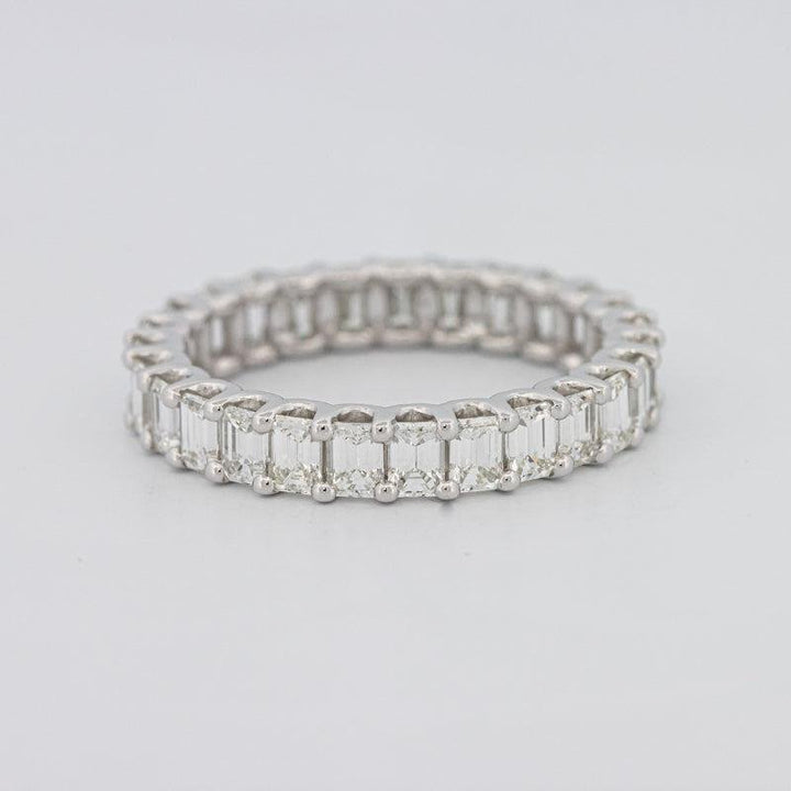 Full Emerald Eternity Band - ZIZOV DIAMONDS