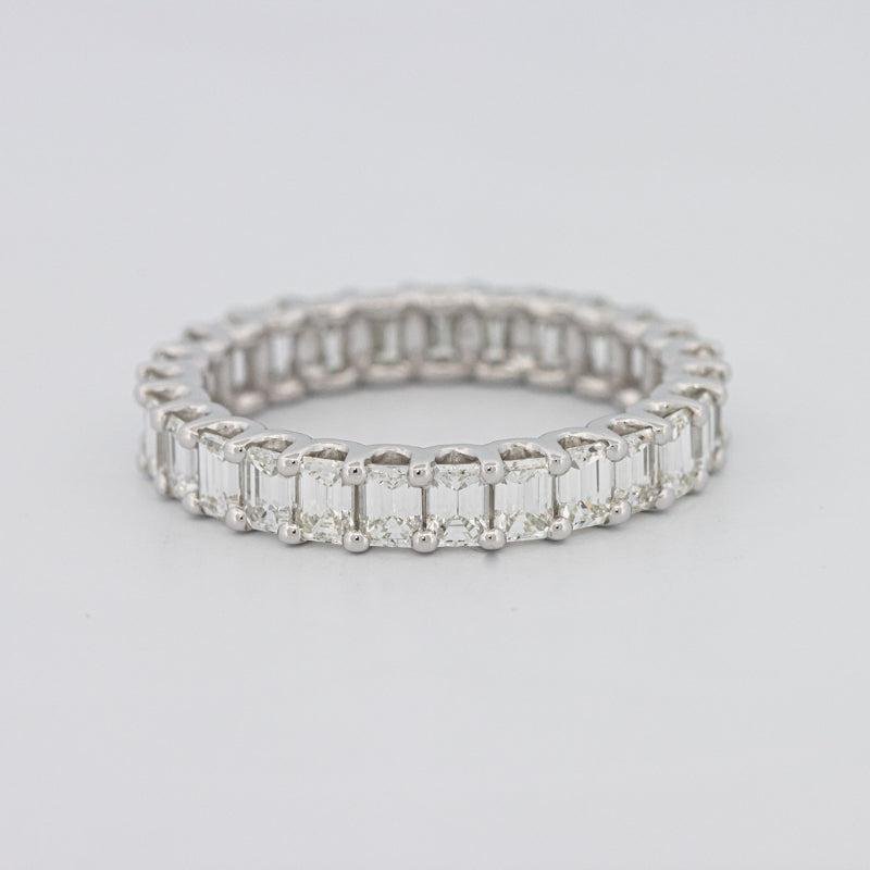 Full Emerald Eternity Band - ZIZOV DIAMONDS