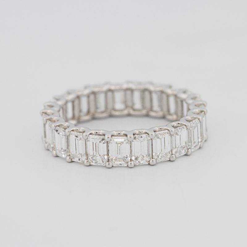 Full Emerald Eternity Band - ZIZOV DIAMONDS