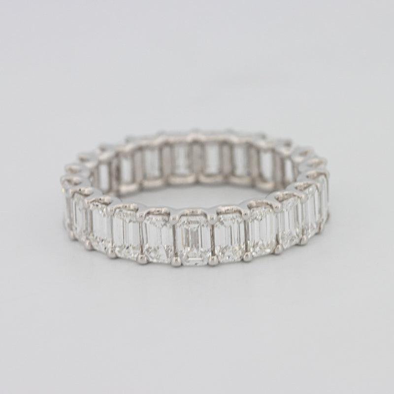 Full Emerald Eternity Band - ZIZOV DIAMONDS