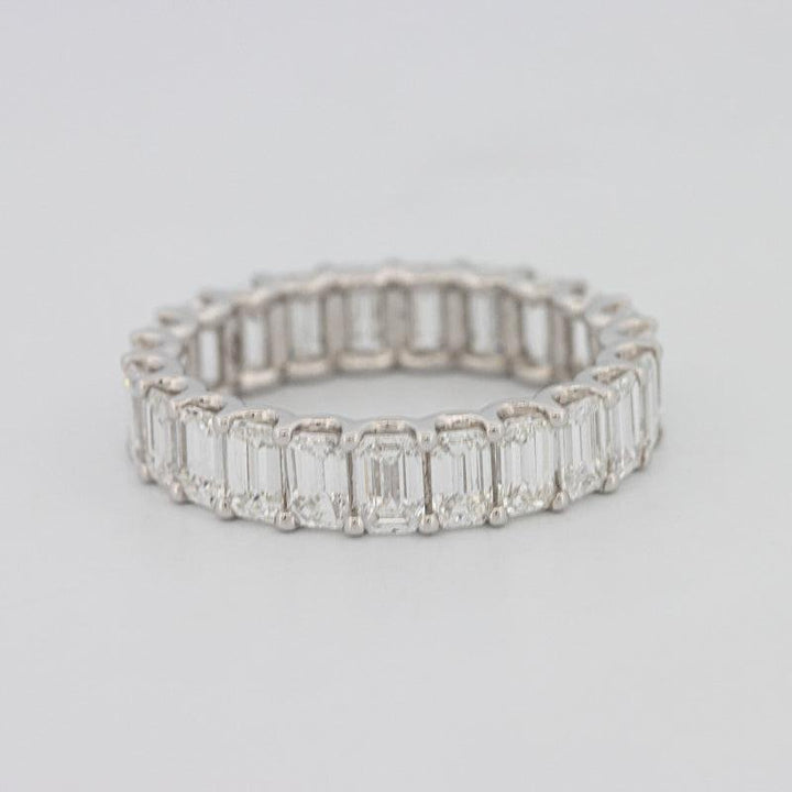 Full Emerald Eternity Band - ZIZOV DIAMONDS