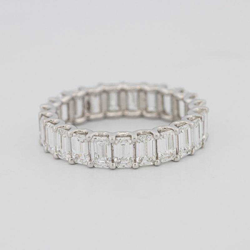 Full Emerald Eternity Band - ZIZOV DIAMONDS