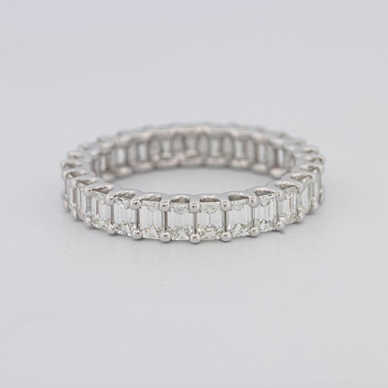 Full Emerald Eternity Band - ZIZOV DIAMONDS