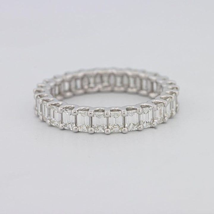 Full Emerald Eternity Band - ZIZOV DIAMONDS