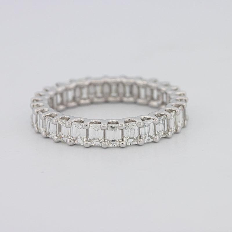 Full Emerald Eternity Band - ZIZOV DIAMONDS