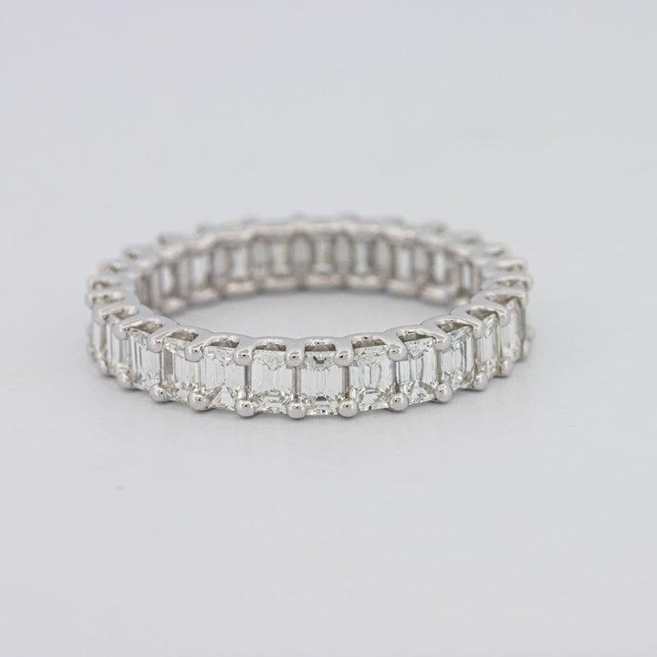 Full Emerald Eternity Band - ZIZOV DIAMONDS
