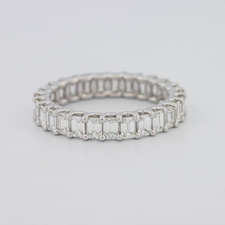 Full Emerald Eternity Band - ZIZOV DIAMONDS