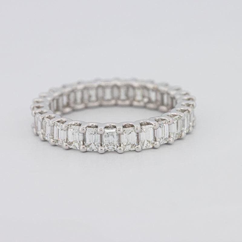 Full Emerald Eternity Band - ZIZOV DIAMONDS