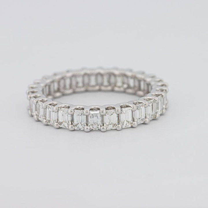 Full Emerald Eternity Band - ZIZOV DIAMONDS