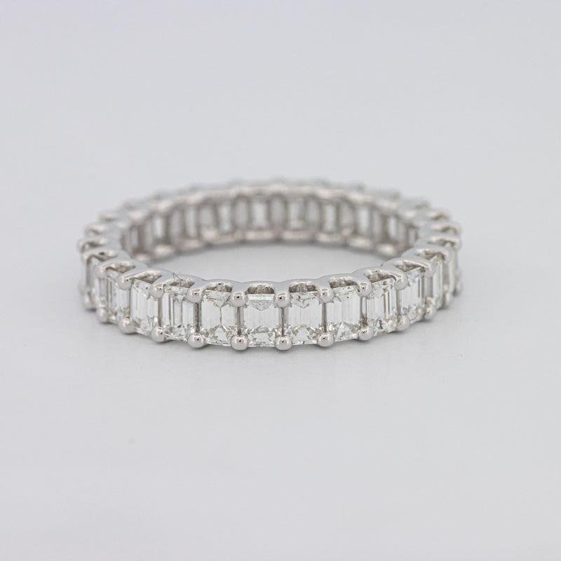 Full Emerald Eternity Band - ZIZOV DIAMONDS