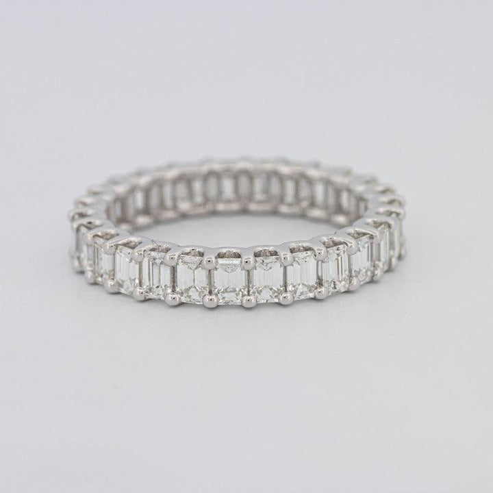Full Emerald Eternity Band - ZIZOV DIAMONDS