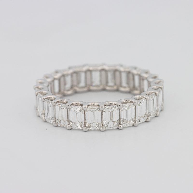 Full Emerald Eternity Band - ZIZOV DIAMONDS