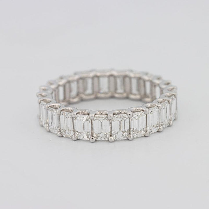 Full Emerald Eternity Band - ZIZOV DIAMONDS