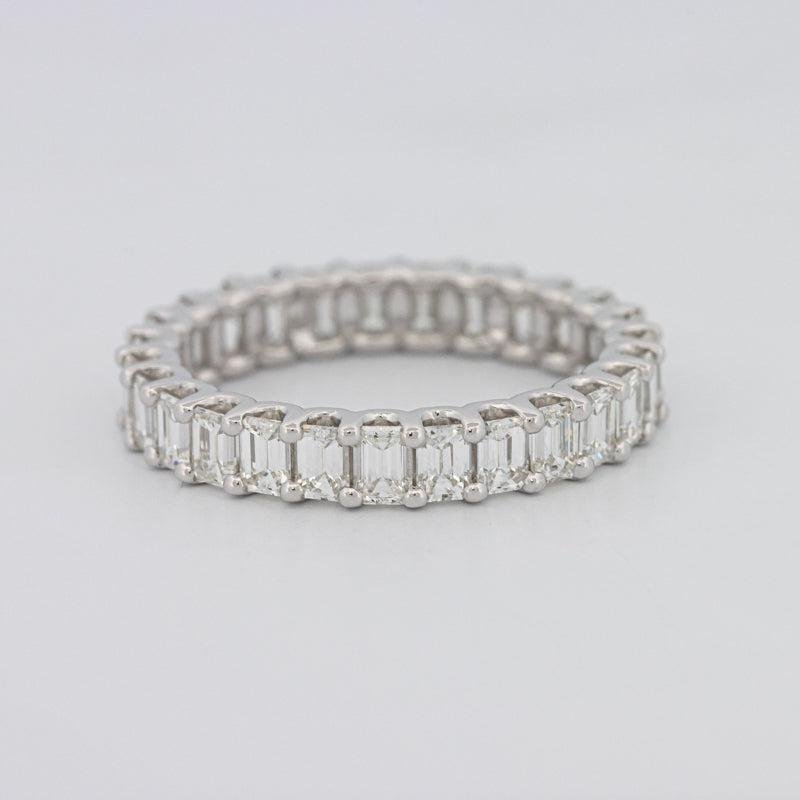 Full Emerald Eternity Band - ZIZOV DIAMONDS