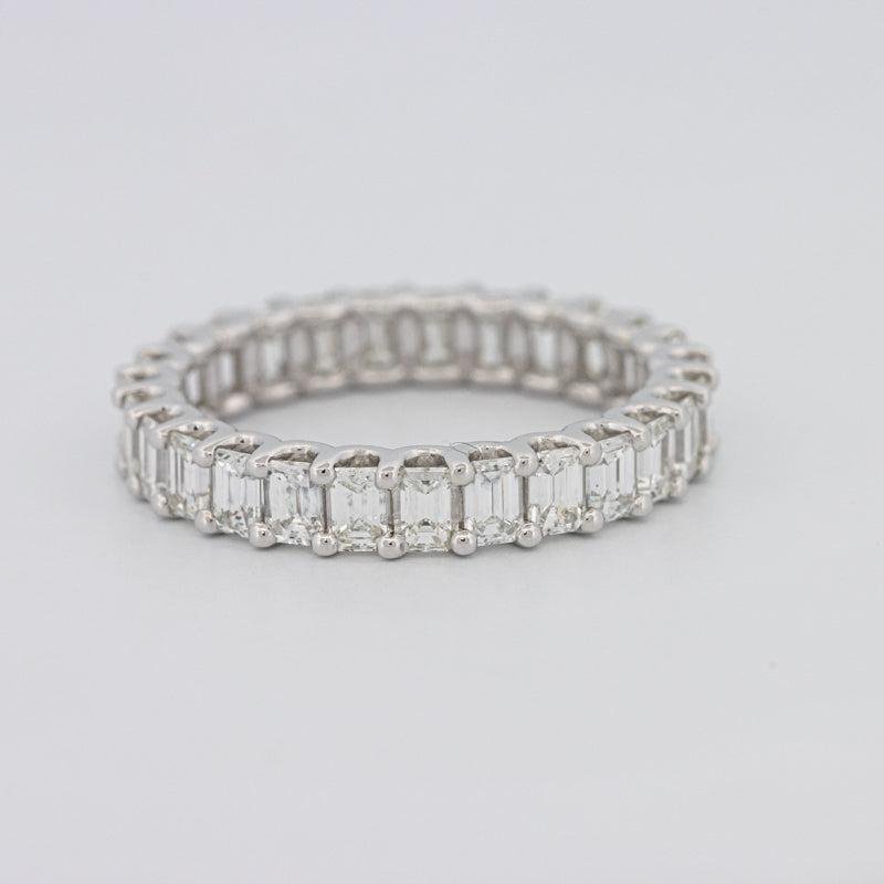 Full Emerald Eternity Band - ZIZOV DIAMONDS