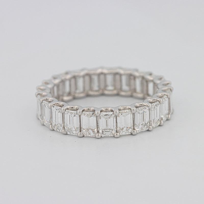 Full Emerald Eternity Band - ZIZOV DIAMONDS