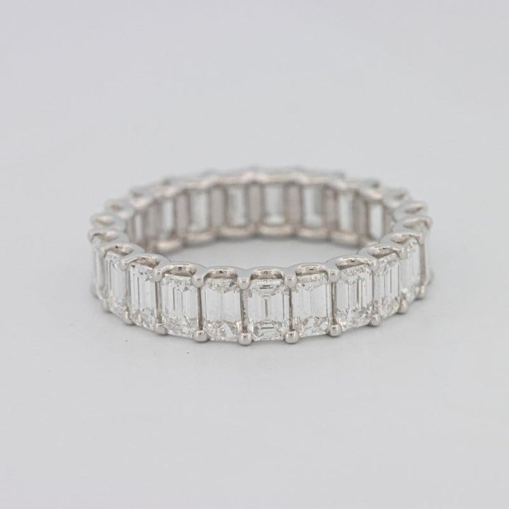 Full Emerald Eternity Band - ZIZOV DIAMONDS