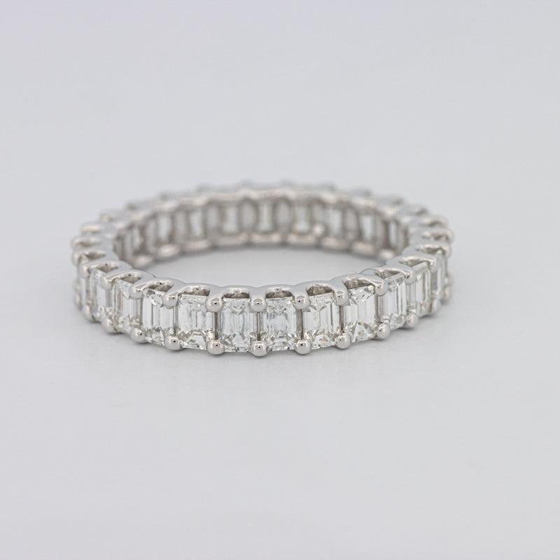 Full Emerald Eternity Band - ZIZOV DIAMONDS