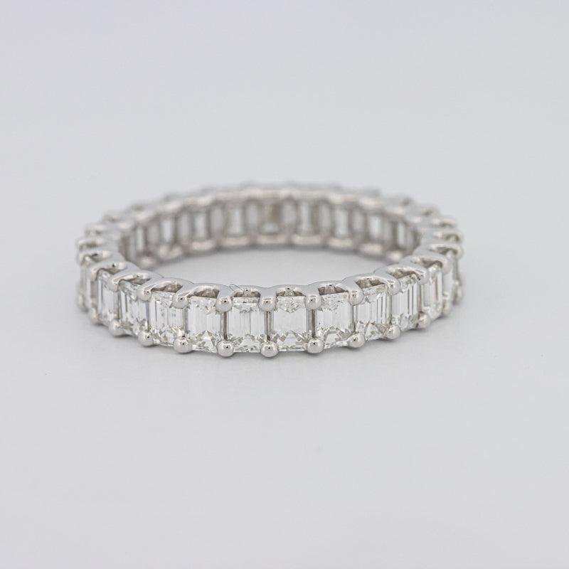 Full Emerald Eternity Band - ZIZOV DIAMONDS