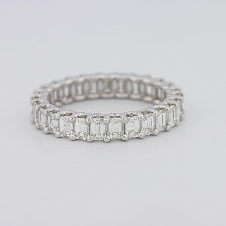 Full Emerald Eternity Band - ZIZOV DIAMONDS