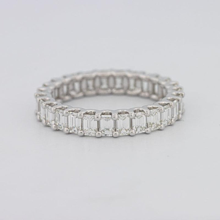 Full Emerald Eternity Band - ZIZOV DIAMONDS