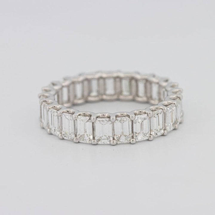 Full Emerald Eternity Band - ZIZOV DIAMONDS