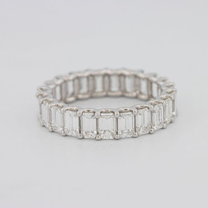 Full Emerald Eternity Band - ZIZOV DIAMONDS