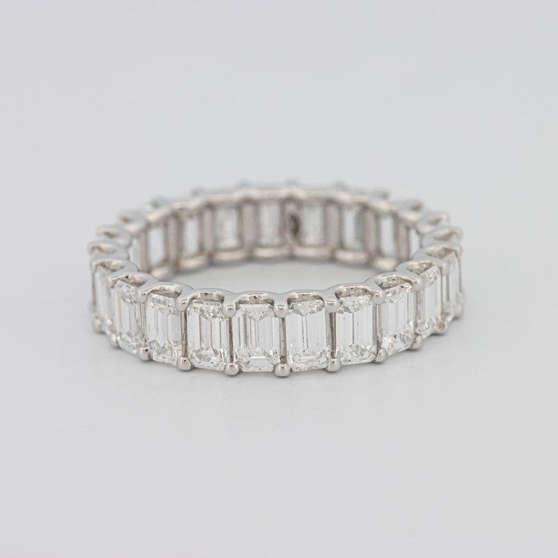 Full Emerald Eternity Band - ZIZOV DIAMONDS