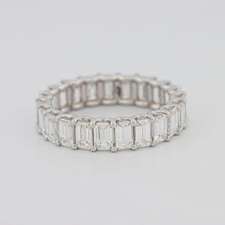 Full Emerald Eternity Band - ZIZOV DIAMONDS