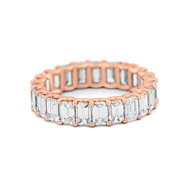 Full Emerald Eternity Band - ZIZOV DIAMONDS