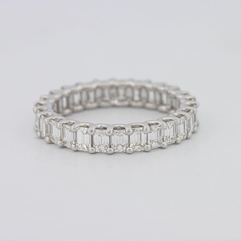 Full Emerald Eternity Band - ZIZOV DIAMONDS