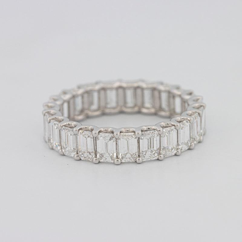Full Emerald Eternity Band - ZIZOV DIAMONDS