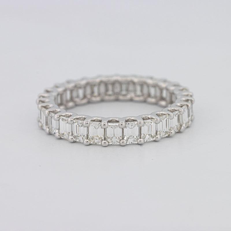 Full Emerald Eternity Band - ZIZOV DIAMONDS