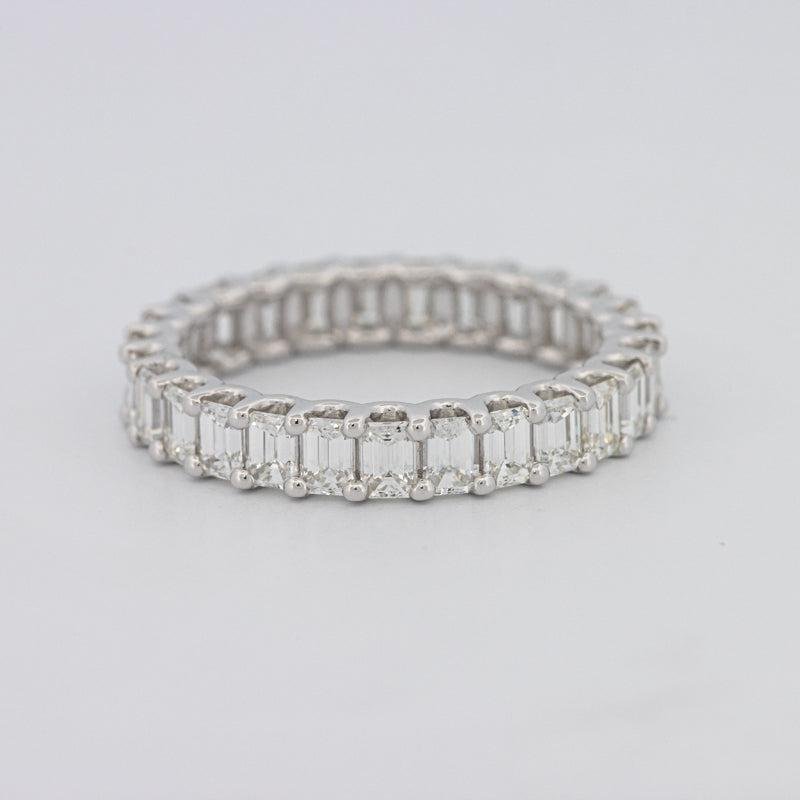 Full Emerald Eternity Band - ZIZOV DIAMONDS
