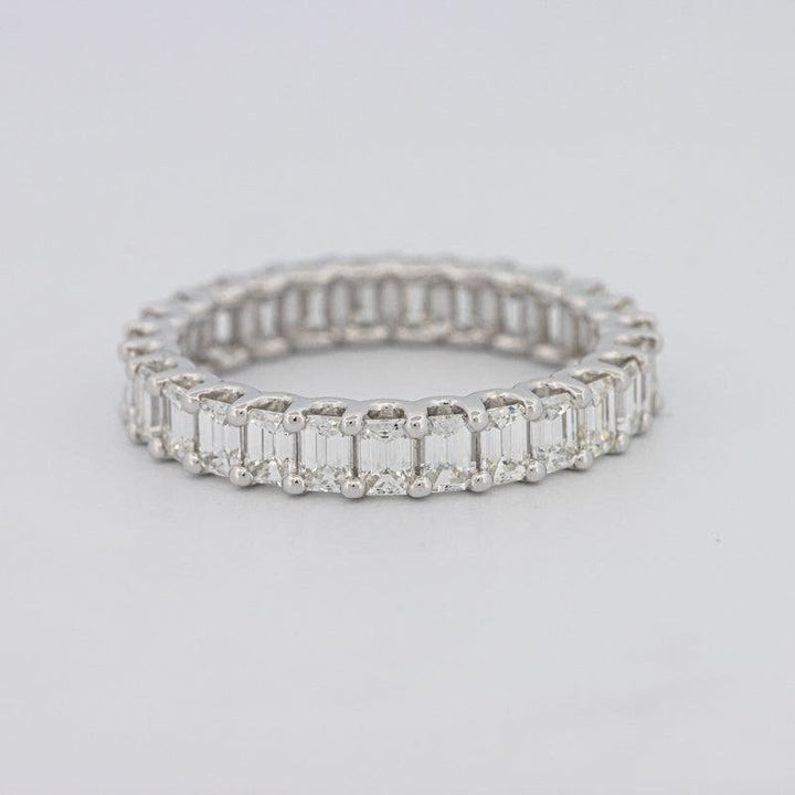 Full Emerald Eternity Band - ZIZOV DIAMONDS