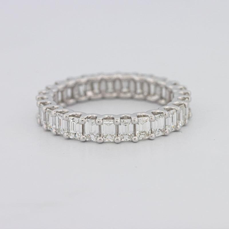 Full Emerald Eternity Band - ZIZOV DIAMONDS