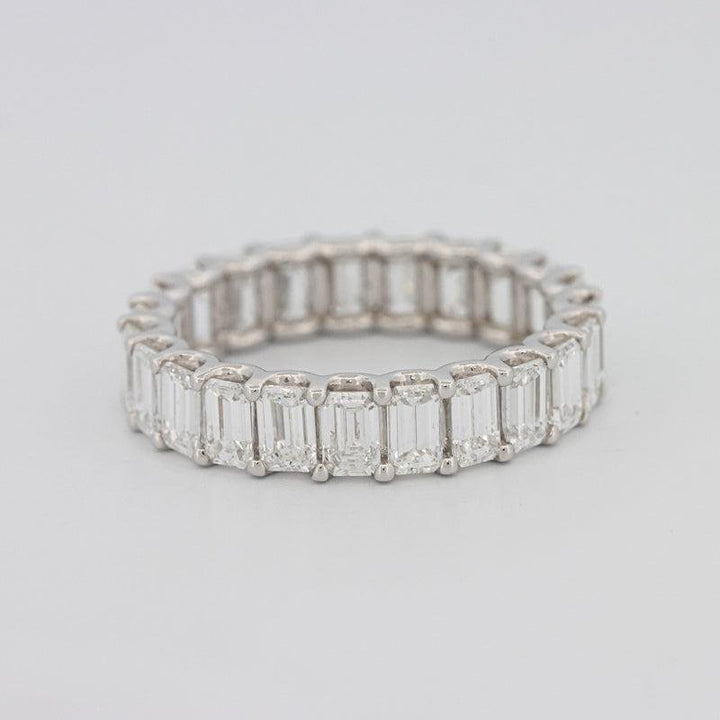 Full Emerald Eternity Band - ZIZOV DIAMONDS