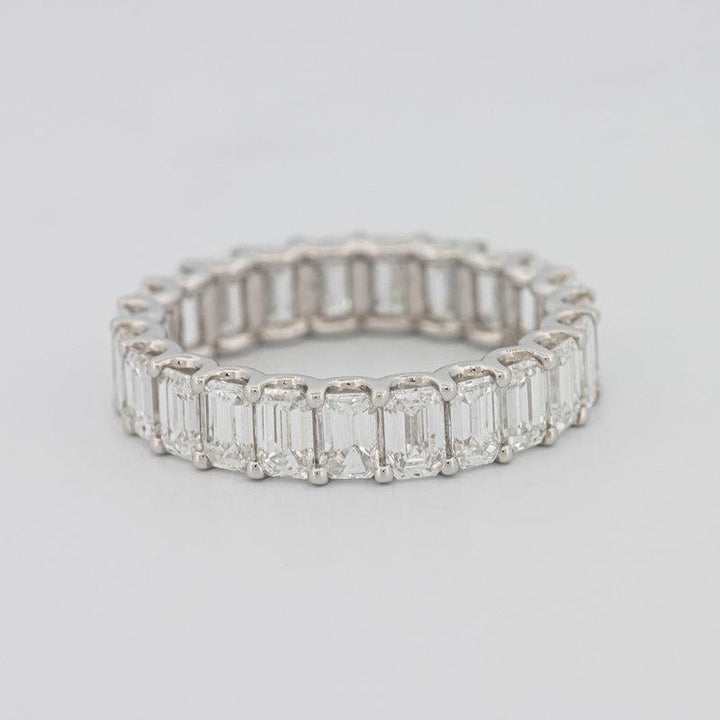 Full Emerald Eternity Band - ZIZOV DIAMONDS