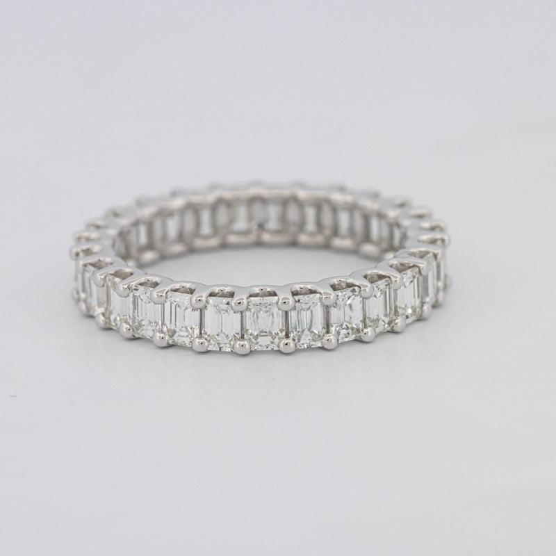 Full Emerald Eternity Band - ZIZOV DIAMONDS